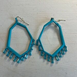 Kendra Scott Blue Chandelier Earrings